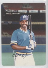 1986 Mother's Cookies Seattle Mariners Stadium Giveaway Alvin Davis #2