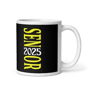 Senior 2025 Graduation Surprise Office Work Cup Gift Coffee Tea Ceramic Mug - Picture 1 of 3
