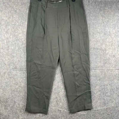 Pantalones informales Vince para mujer talla grande cónicos de negocios verde oliva nuevos con etiquetas Foto 1 de 4