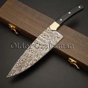 12 ZOLL EXQUISITES GRAVIERTES DAMASTFEDERMUSTER, EXOTISCHE HOLZKISTE O-210 - Bild 1 von 8