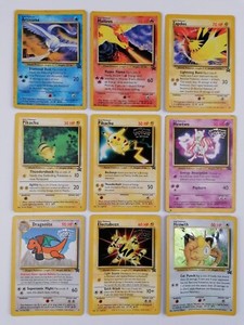 Pokemon Cards Vintage Black Star Promo Bulk Lot, Pokemon the first movie