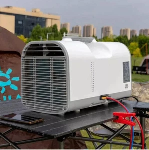 Tragbare Reise Klimaanlage 4800 BTU 4 Zoll Kühlbox 12V/24V/240V Camping - Bild 1 von 18