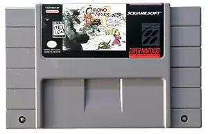 Chrono Trigger - SNES Super Nintendo - Great Tested Cartridge Only w/ Sleeve - Picture 1 of 6