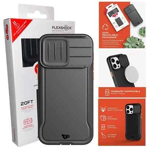 Funda Resistente Oficial Original Tech21 (iPhone 15 PRO MAX) 2 Cordones MagSafe Cubierta - Imagen 1 de 11