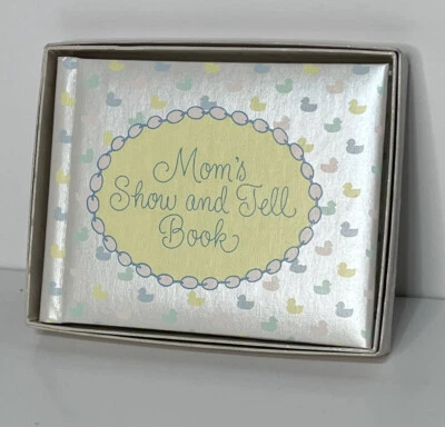 Álbum de fotos vintage de 1984 Hallmark Show And Tell Flip para bebé con capacidad para 20 fotos Foto 1 de 4