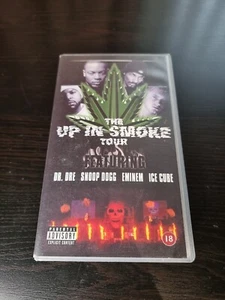 2000 Dre Snoop Eminem Ice - Up in Smoke Tour Music Rap VHS Video Tape - Picture 1 of 4