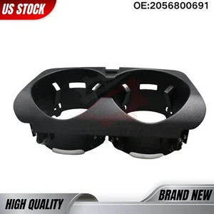 Front Dual Cup Holder for Mercedes-Benz C180 C200 C250 C400 C43 AMG C63 AMG S - Picture 1 of 9