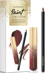bare Minerals PAINT THE TOWN * Statement Matte Lipcolor NAUGHTY Lipliner GET IT - Picture 1 of 4
