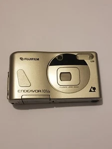 Fujifilm Endeavor 101ix Silver Comact APS Film Camera Fujinon Lens 24mm Tested - Picture 1 of 6
