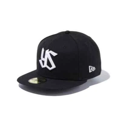 New Era 59FIFTY NPB Tokyo Yakult Swallows Black x White Japanese Team - Image 1 of 3