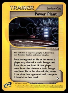 Power Plant #139/147 Aquapolis Pokemon Near Mint or Better - Picture 1 of 2