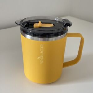 Reduce Everyday Stainless Steel Insulated Tumbler Mug Yellow 14oz-0.41L - Unused