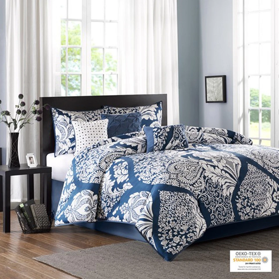 Madison Park Vienna Cotton Printed 7-piece Comforter Set Mp10-3831