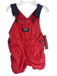 OshKosh Kids Size 6m Shortalls - Picture 1 of 1