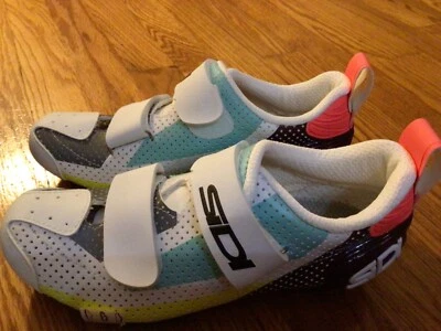 Zapatos de ciclismo de carretera SIDI T5 Air para mujer. Zapatos nuevos Triathalon Multy Foto 1 de 4