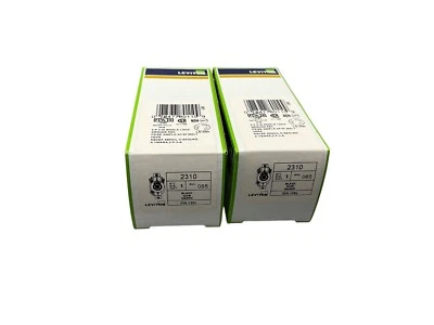 Leviton 2310 20A, Amp 125 Voltios, Receptáculo de Bloqueo de Montaje Al Ras (PAQUETE DE 2) Foto 1 de 2