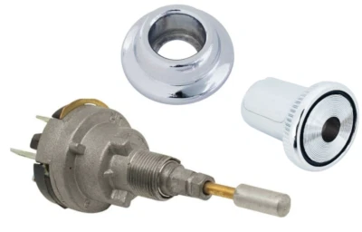 OER Windshield Wiper Switch Bezel and Knob 1965-1966 Chevrolet Chevelle Impala Foto 1 de 4