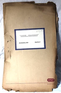 Robin Maugham, Gilbert Gunn - Broken Cellophane - Original Movie Submission ABPC - Imagen 1 de 8