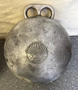 Vintage LA COQUILLE BUOY metal fishing float buoy Made In France - Picture 1 of 18