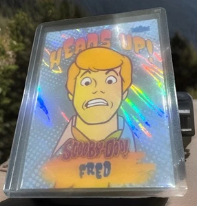 2025 Fleer Scooby Doo Heads Up! FRED JONES #4 Of 5 Insert Card - Picture 1 of 2