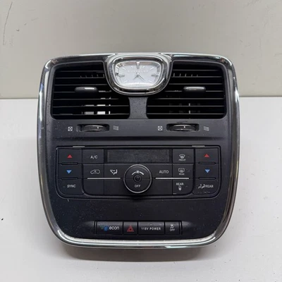 2011-2016 CARAVAN CLIMATE TEMPERATURE AIR HVAC HEAT CONTROL PANEL OEM 55111236AF - Image 1 of 4