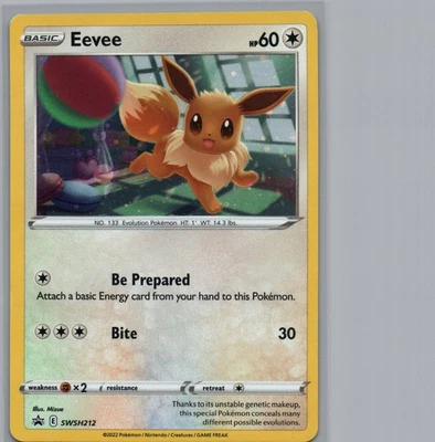 Eevee | SWSH212 Promo | SWSH: Sword & Shield Promo Cards | LP - Image 1 of 2