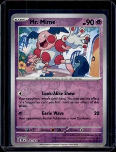 Mr. Mime SV05: Temporal Forces Pokémon 063/162 Reverse Holo NM+ - Picture 1 of 2