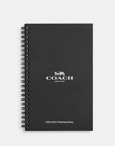 NWT Coach 2024-2025 6 X8 Spiral Diary Book - Picture 1 of 1