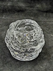 Vintage Kosta Boda Snowball Medium Votive Candle Holder Sweden 3 x 2" Tealight - Picture 1 of 4