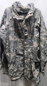 Traje de lluvia mejorado del ejército de Estados Unidos Parka Chaqueta - UCP Camuflaje Impermeable Militar XXL - Imagen 1 de 3