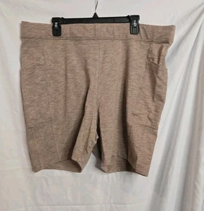Pantalones cortos de punto de cintura alta Old Navy para mujer talla grande 3X - Imagen 1 de 4