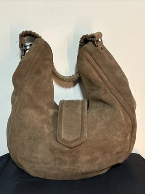  Bolso de Hombro BCBG Generation Gamuza Marrón Foto 1 de 4