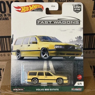 HOT WHEELS Volvo 850 Estate - PREMIUM - Fast Wagons - Immagine 1 di 4