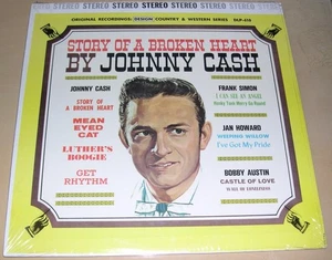 JOHNNY CASH - Story of a Broken Heart (LP, 1963) Very Good+ - Picture 1 of 1