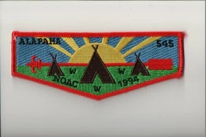 Lodge 545 Alapaha S-23 1994 NOAC OA flap - Picture 1 of 1