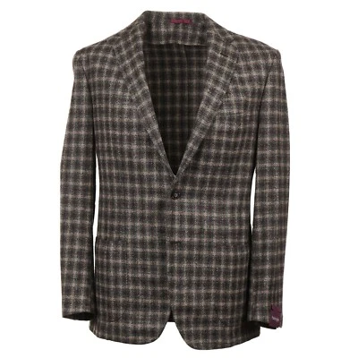 Sartoria Partenopea Slim-Fit Layered Check Boucle Wool Sport Coat 40R (Eu 50) - Image 1 of 4