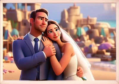 Специальный мультфильм анимация, мультфильм портрет с фотографии, персонализированный портрет - Изображение 1 из 4