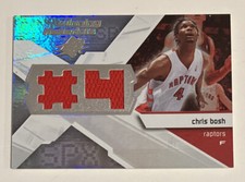 Chris Bosh 2008-09 Upper Deck SPX Winning Materials Game Used