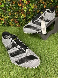 12.5 ADIDAS AdiZero Prime Finesse Black Sprint Track Spikes Shoes Men 12.5 Tool - Picture 1 of 11