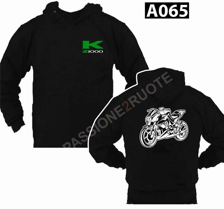 Kapuzensweatshirt Z1000 Schwarz Black Hoodie Sweatshirt A065 - Bild 1 von 1
