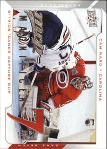 2008-09 (HURRICANES) Upper Deck MVP Magnificent Sevens #M7CW Cam Ward