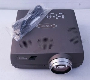 ONLY 880 HOURS - InFocus Proxima DP8000 Projector with - NEW POWER CORD - Picture 1 of 12