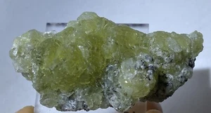 ESPECIMEN DE CRISTAL PREHNIT etapa de cristal crudo (Merelani, Tanzania) - Imagen 1 de 3