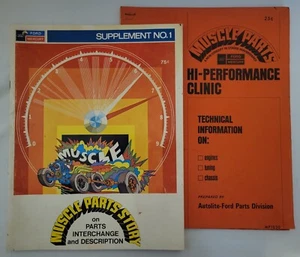 MUSCLE PARTS STORY Ford Mercury Supplement No 1 July 1970 Lot MP 1045 & MP1030 - Picture 1 of 10