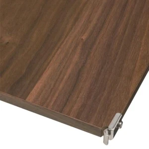 MUJI Stainless Steel Unit Shelf Additional Shelf Walnut Material for 84cm Width - Picture 1 of 1