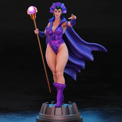 Figura de resina 1/24 Evil Lyn Villains Girl modelo NSFW sin pintar sin montar Foto 1 de 4