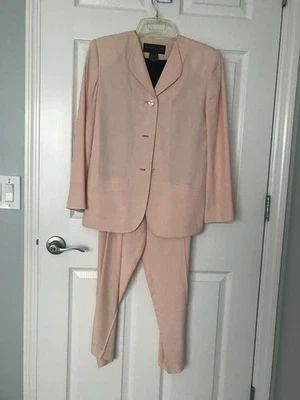 Suite pantalón de seda August Silk 2 bolsillos "Bonito en rosa". Talla 4. Usado Foto 1 de 4