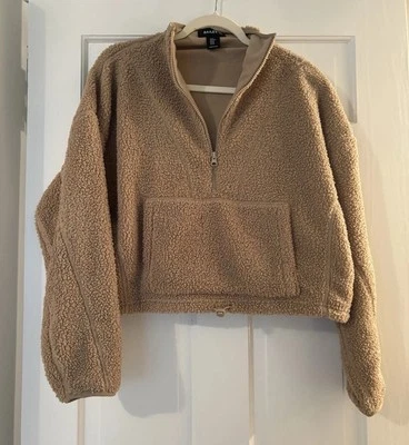 Chaqueta Pullover Bailey 44 Sherpa Media Cremallera - Talla XS Mujer 1/2 Cremallera Chaqueta Capa Foto 1 de 4