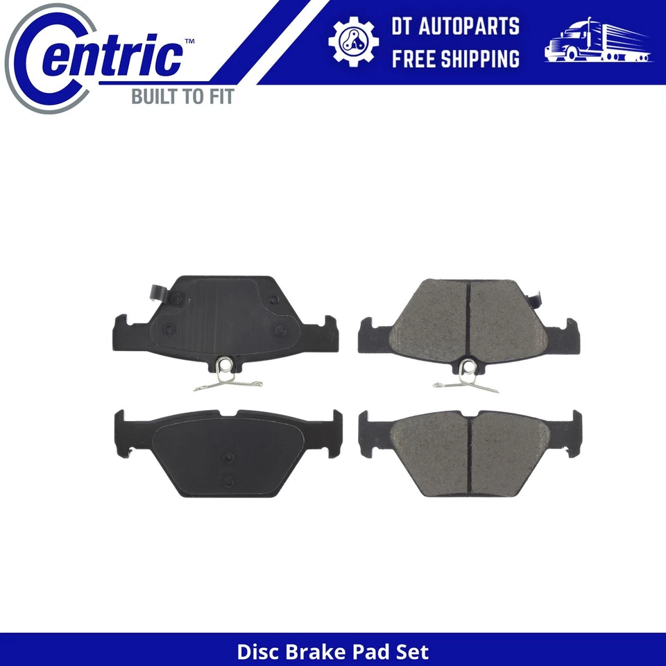 Para 2015-2023 Subaru Outback | Pastilhas de freio a disco traseiras centrais | Cerâmica - Imagem 1 de 3