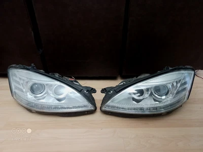 Faro de xenón HID conductor y pasajero Mercedes W221 S400 S550 S63 2010 2011 Foto 1 de 4